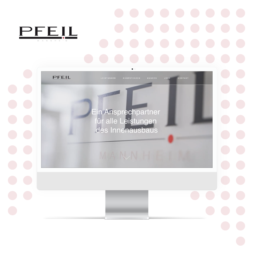pfeil-gmbh-website